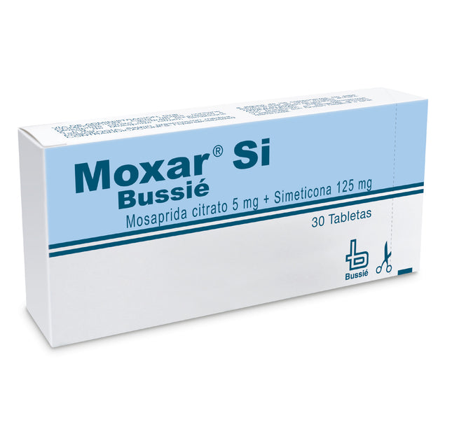 Moxar Si 5/125 Mg 30 Tabletas
