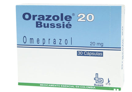 Orazole 20 Mg 30 Capsulas