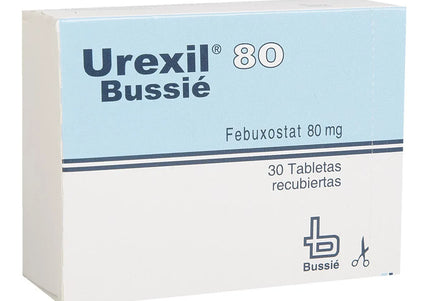 Urexil 80 Mg 30Tabletas