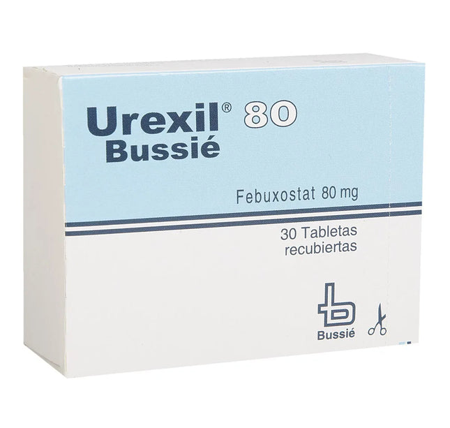 Urexil 80 Mg 30Tabletas