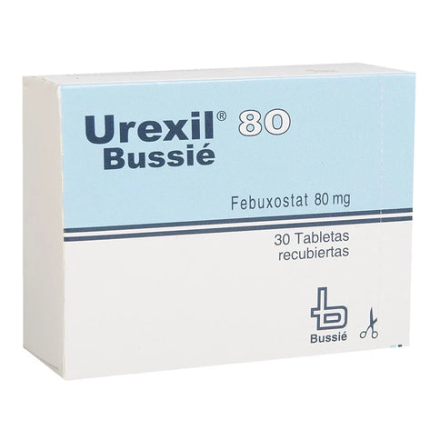 Urexil 80 Mg 30Tabletas