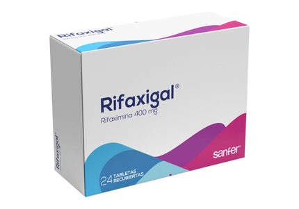 Rifaxigal 400 Mg 24 Tabletas