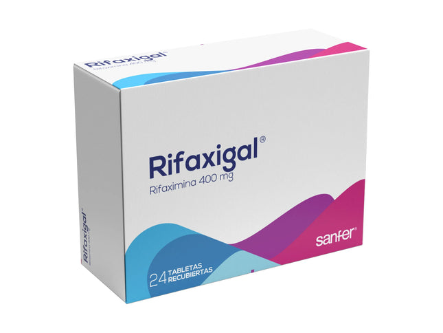 Rifaxigal 400 Mg 24 Tabletas