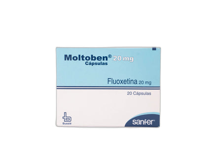 Moltoben 20 Mg 20 Capsulas