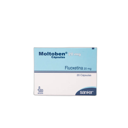 Moltoben 20 Mg 20 Capsulas