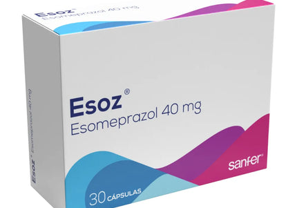 Esoz 40 Mg 30 Capsulas