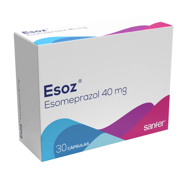 Esoz 40 Mg 30 Capsulas