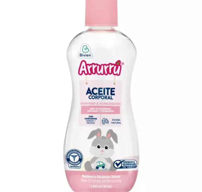 Aceite Arrurru Suavidad Humectación 50Ml