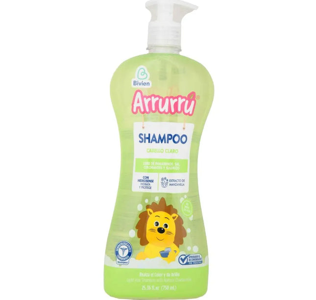 Champoo Arrurru Cabello Claro 750Ml