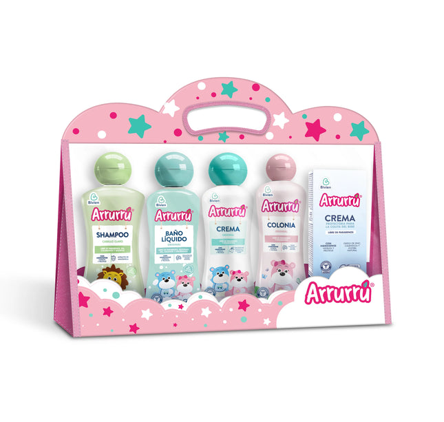 Estuche Arrurru Arrullo Rosado 6 Unds