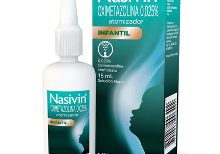 Nasivin 0.025% Infantil 15 Ml