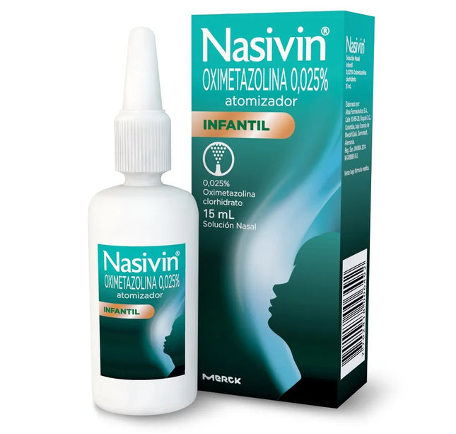 Nasivin 0.025% Infantil 15 Ml