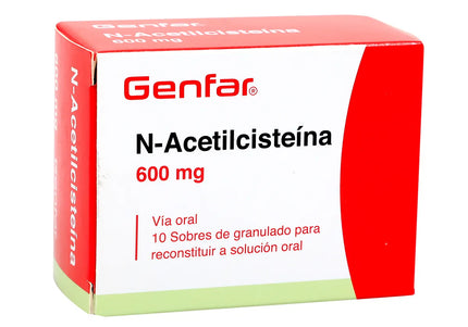 N-Acetilcisteina 600Mg Granul 1.5Gr 10Sb