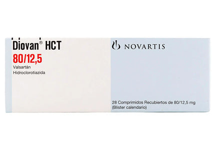 Diovan Hct 80mg 12.5 Mg 28 Tbs