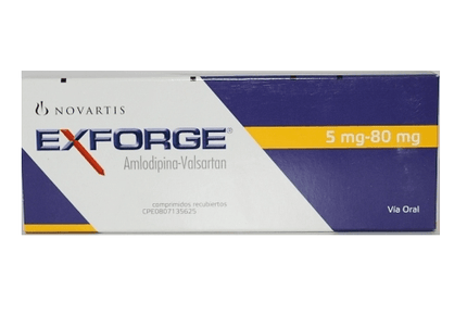Exforge 5 mg 80 Mg 28 Comprimidos
