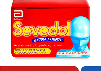 Sevedol Extra Fuerte 16 Tabletas
