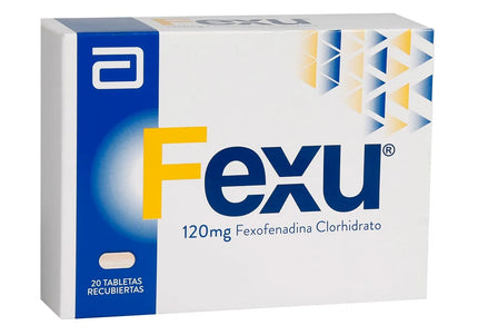 Fexu 120 Mg 20 Tabletas