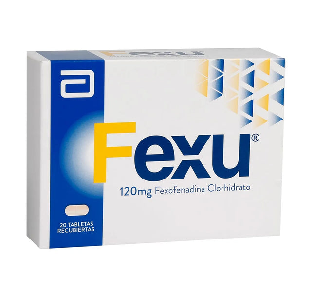 Fexu 120 Mg 20 Tabletas