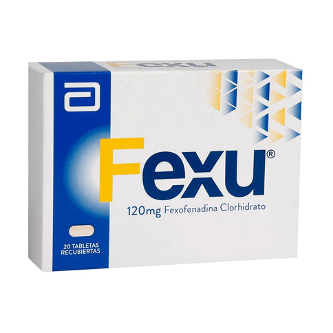 Fexu 120 Mg 20 Tabletas