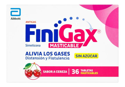 Finigax Masticable Cereza 36 Tabletas