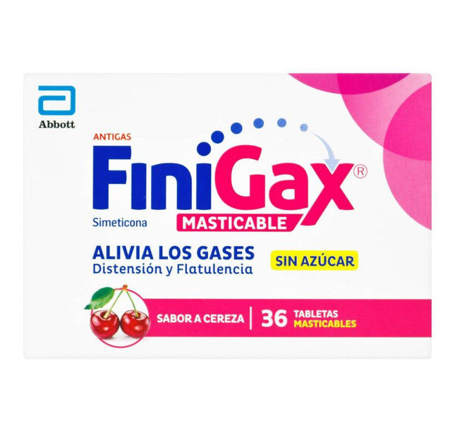 Finigax Masticable Cereza 36 Tabletas