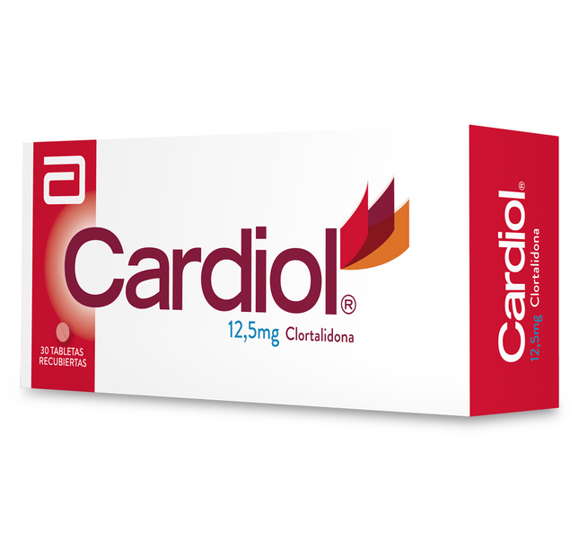 Cardiol 12.5 Mg 30 Tabletas Ag