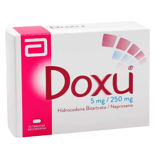 Doxu 5Mg/250Mg 20 Tabletas