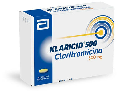 Klaricid 500 Mg 30 Tabletas