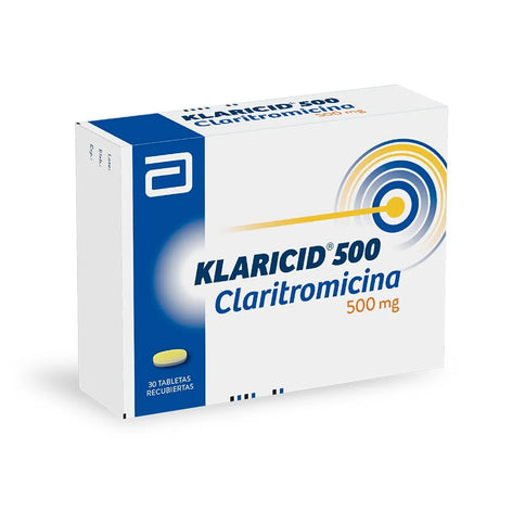 Klaricid 500 Mg 30 Tabletas