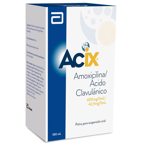 Acix 600/42.9Mg/5Ml Suspensen.100Ml