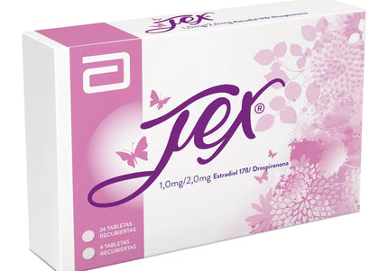 Jex 1Mg/2Mg 28 Tabletas Recubiertas.