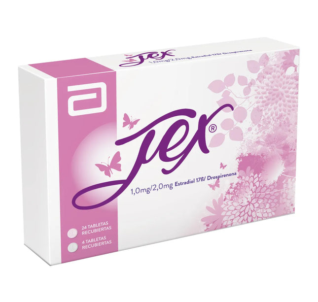 Jex 1Mg/2Mg 28 Tabletas Recubiertas.