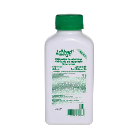 Acibiogel Hidroxido De Aluminio 360Ml