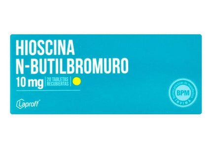 Hioscina N-Butil Bromuro 10 Mg 20 Tbs