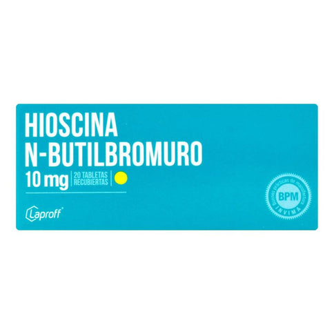 Hioscina N-Butil Bromuro 10 Mg 20 Tbs