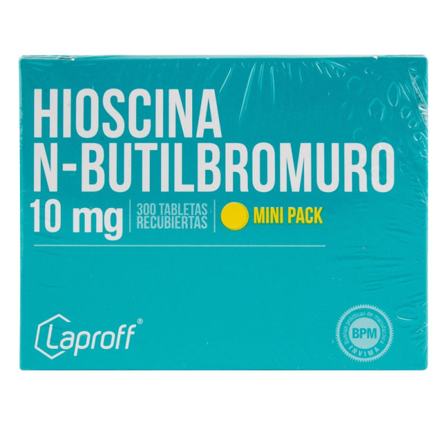 Hioscina N-Butil B.10 Mg 300 Tbs
