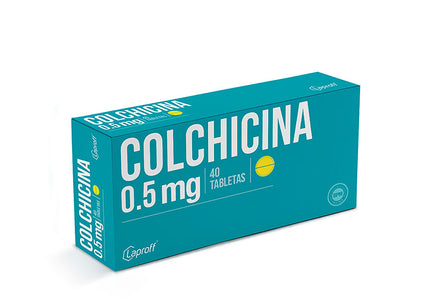 Colchicina 0.5 Mg 40 Tabletas