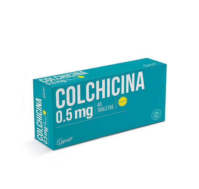 Colchicina 0.5 Mg 40 Tabletas