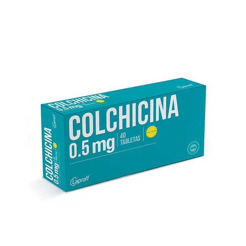Colchicina 0.5 Mg 40 Tabletas