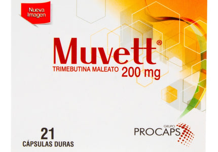 Muvett 200 Mg 21 Capsulas