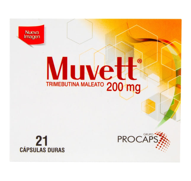 Muvett 200 Mg 21 Capsulas