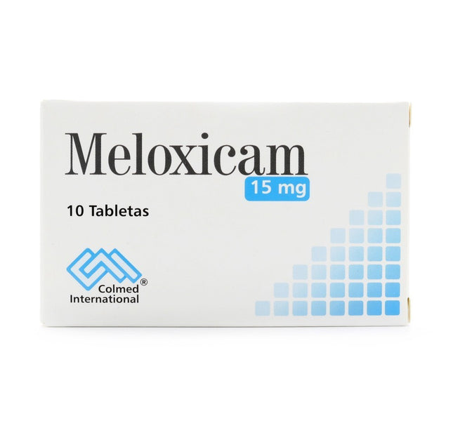 Meloxicam 15 Mg 10 Tabletas