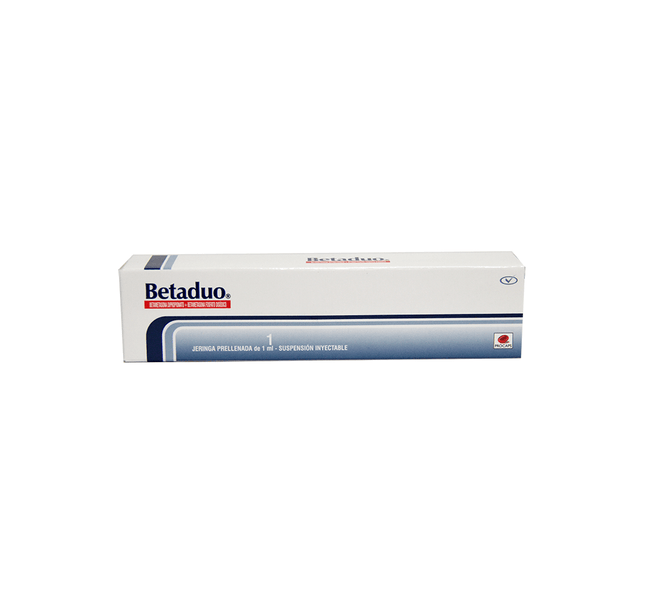 Betaduo 1 Ml Ampolla Jeringa Prellenada