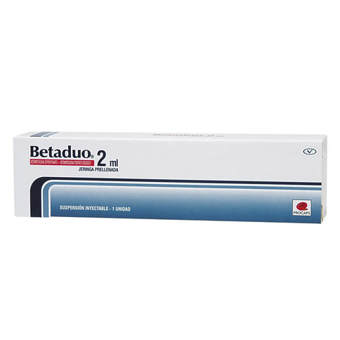 Betaduo 2 Ml Jeringa Prellenada