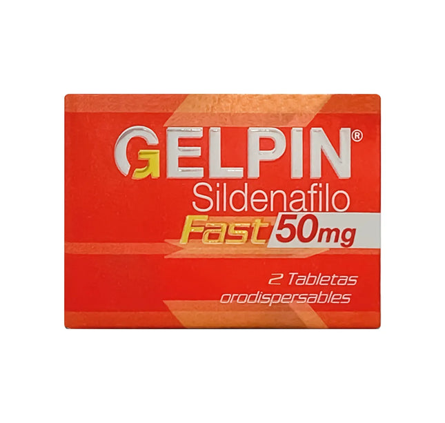 Gelpin Fast Sildenafil 50 Mg 2 Caps