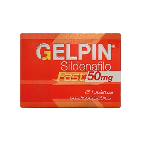 Gelpin Fast Sildenafil 50 Mg 2 Caps