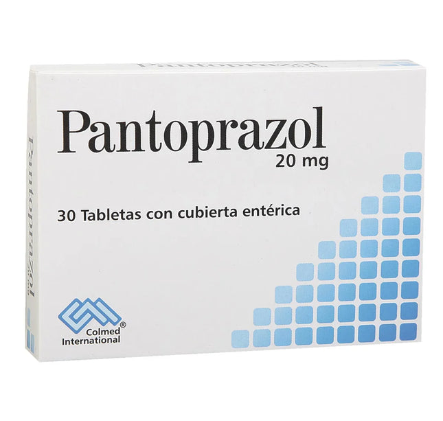 Pantoprazol 20 Mg 30 Tabletas