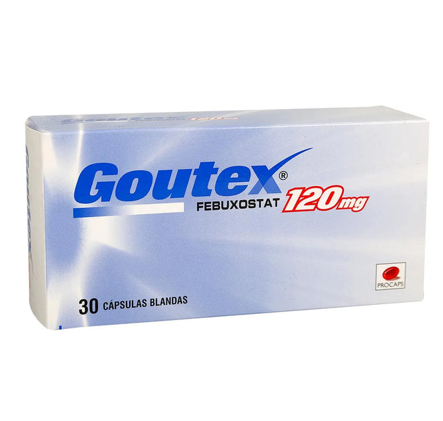 Goutex 120 Mg 30 Capsulas Blandas