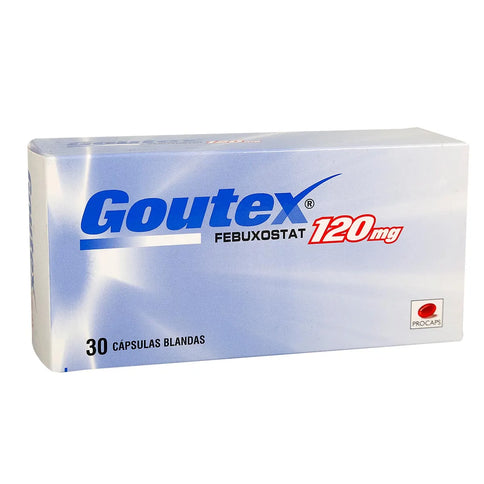 Goutex 120 Mg 30 Capsulas Blandas
