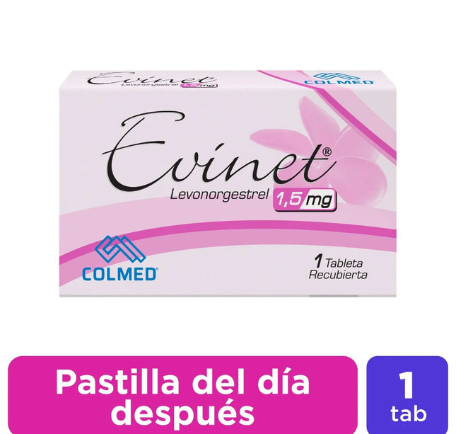 Evinet 0.75 Mg 2 Tabletas